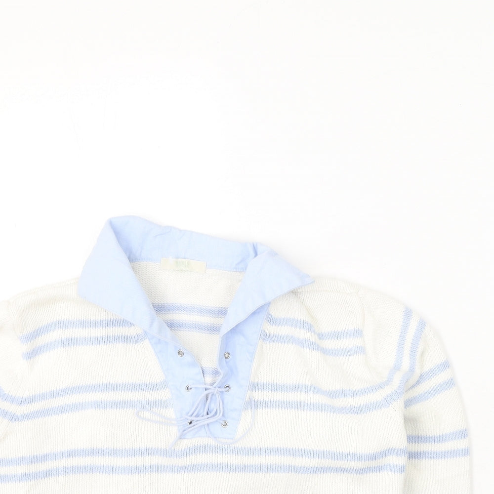 Womens UK Size 14 Marks and Spencer Multicoloured Pullover Jumper