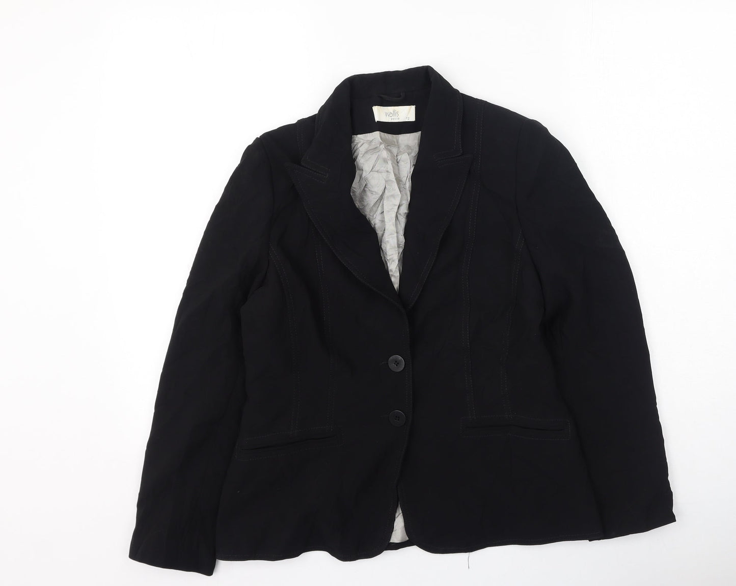 Womens UK Size 12 Wallis Black Jacket
