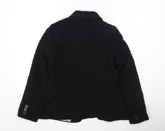 Womens UK Size 12 Wallis Black Jacket