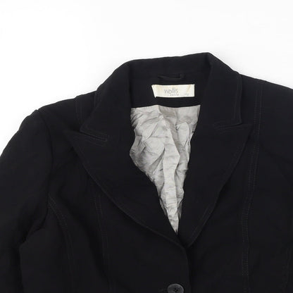 Womens UK Size 12 Wallis Black Jacket