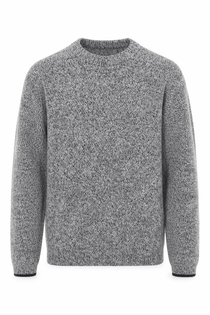 Mens UK Size S River Island Grey Pullover Jumper