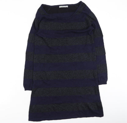 Womens UK Size 12 Marks and Spencer Blue Pullover Jumper
