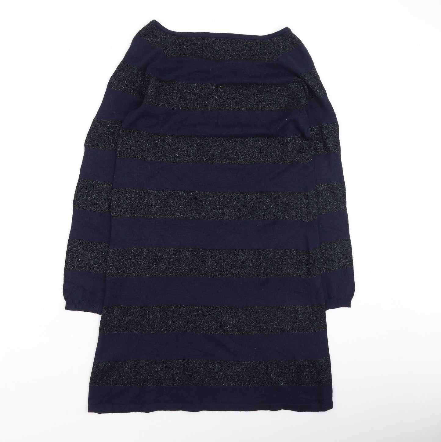 Womens UK Size 12 Marks and Spencer Blue Pullover Jumper