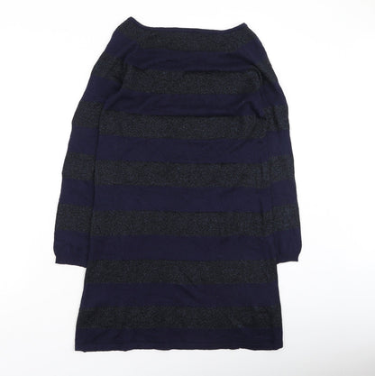 Womens UK Size 12 Marks and Spencer Blue Pullover Jumper
