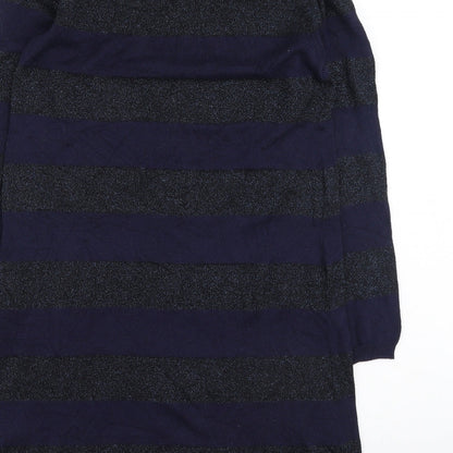 Womens UK Size 12 Marks and Spencer Blue Pullover Jumper