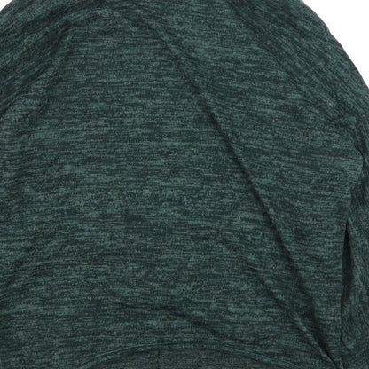 Womens UK Size S Preworn Green Pullover Jumper