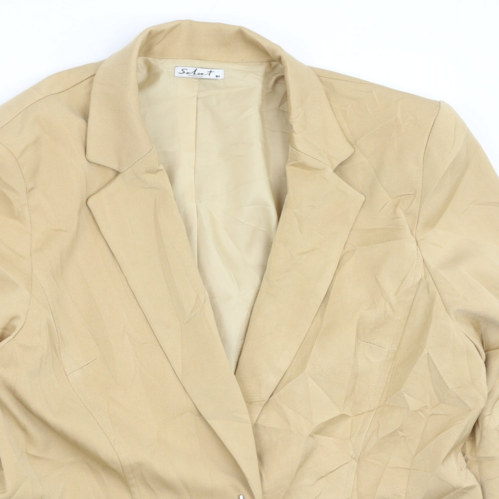 Womens UK Size 8 Select Brown Jacket