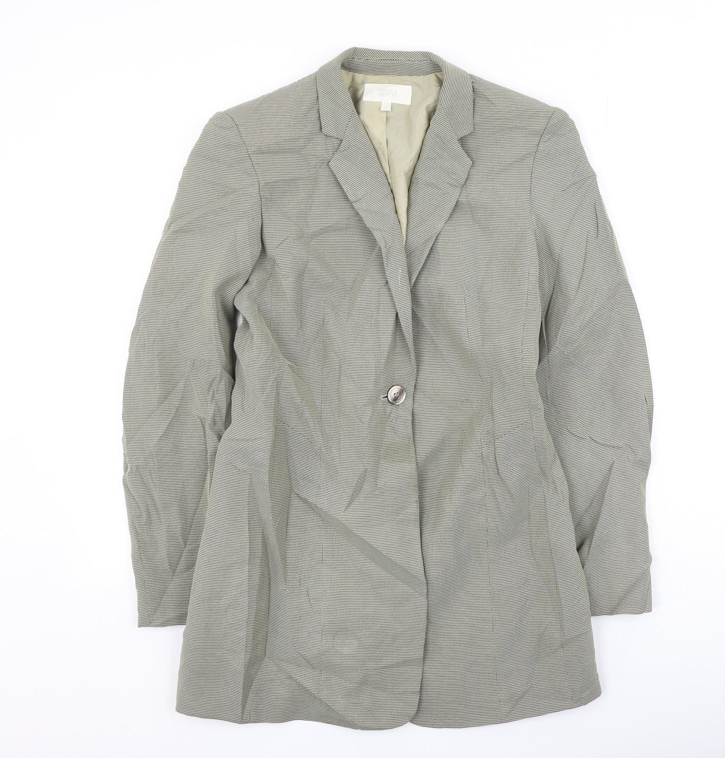 Womens UK Size 10 Marks and Spencer Green Jacket