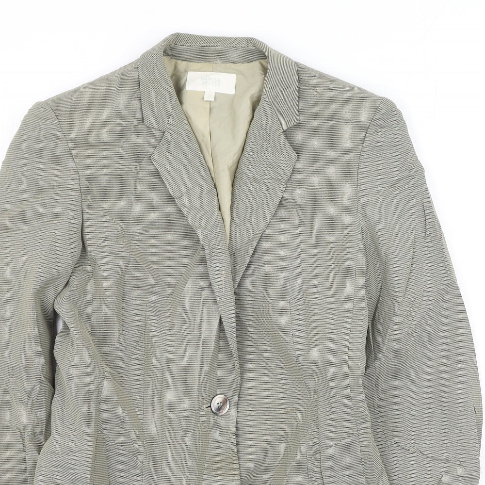 Womens UK Size 10 Marks and Spencer Green Jacket