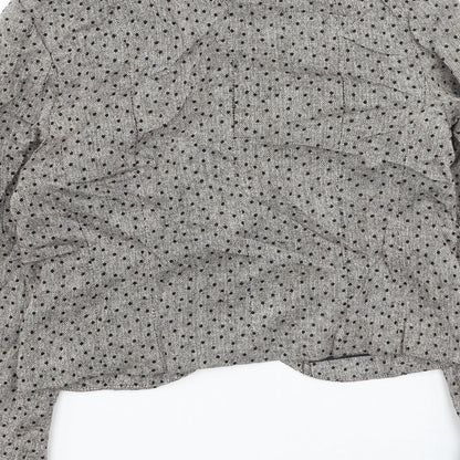 Womens UK Size 10 Divided Brown Cardigan Jumper