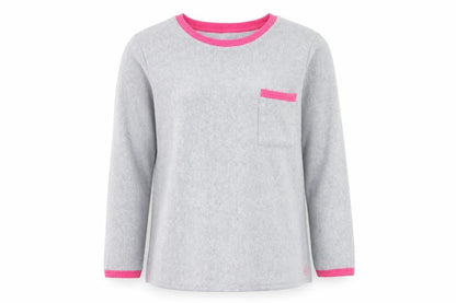Womens UK Size L Preworn Grey Pullover Jumper
