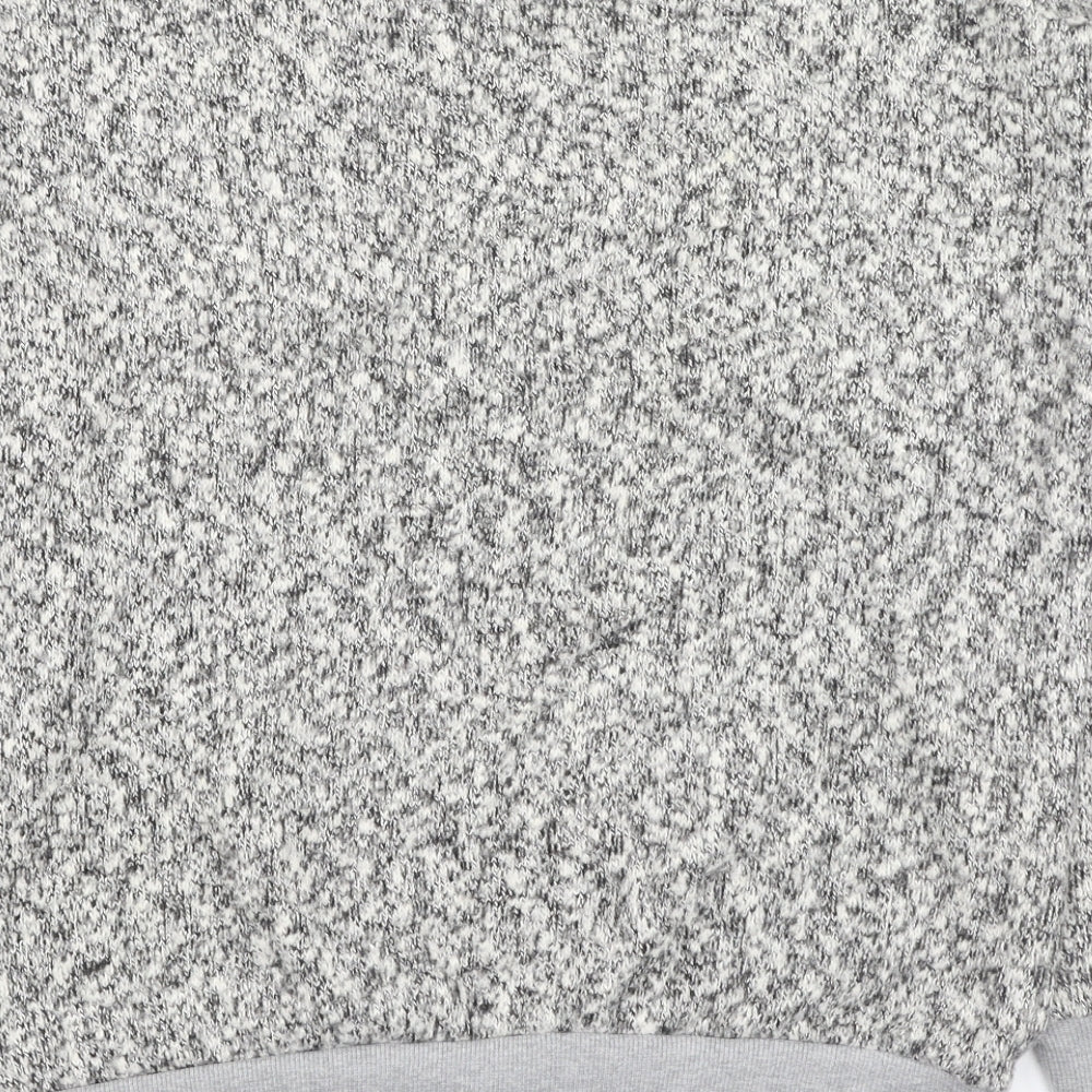 Primark  Womens Grey Round Neck  Cotton Pullover Jumper Size 6