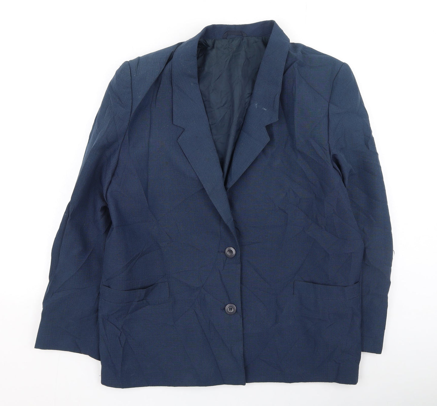 Womens UK Size 14 Preworn Blue Jacket