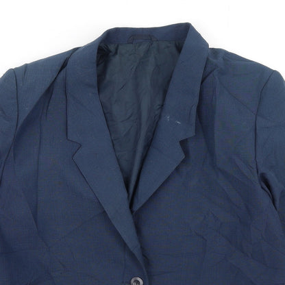 Womens UK Size 14 Preworn Blue Jacket