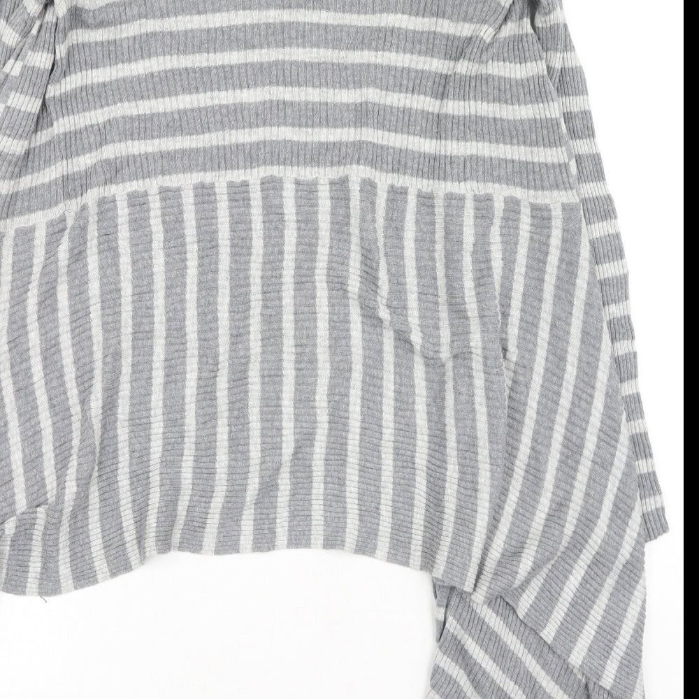 Womens UK Size 10 Marks and Spencer Grey Cardigan Jumper