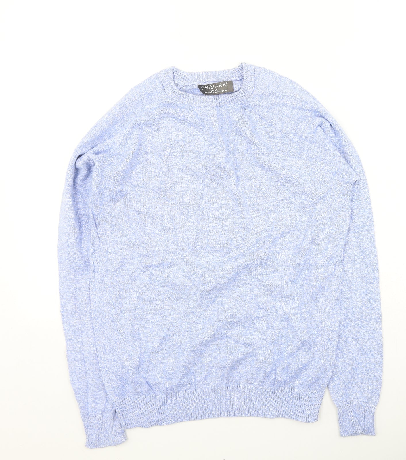 Primark Womens Purple Round Neck  Cotton Pullover Jumper Size S