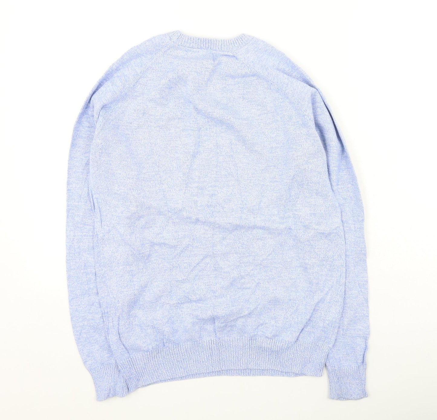 Primark Womens Purple Round Neck  Cotton Pullover Jumper Size S