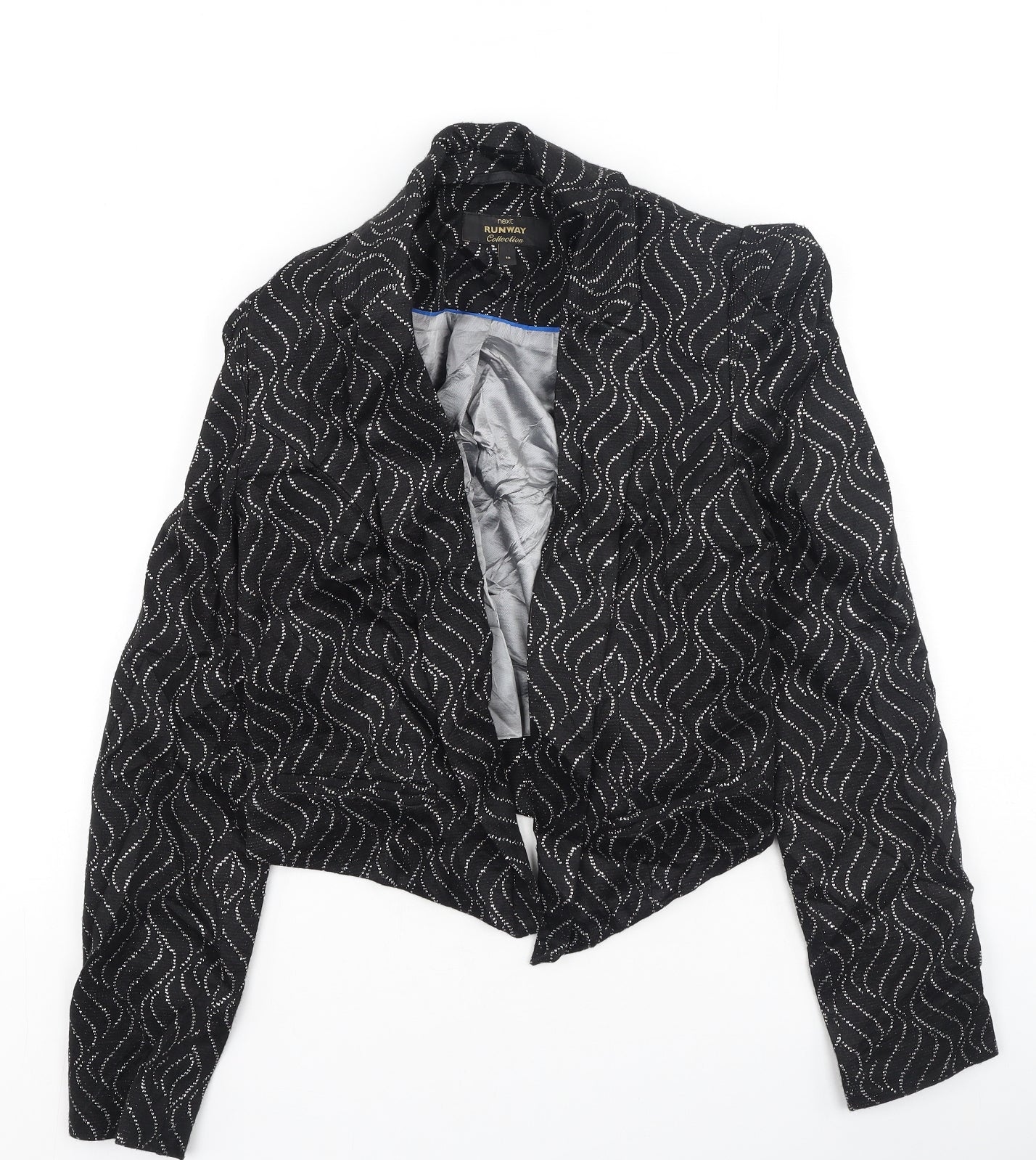 Womens UK Size 10 NEXT Black Jacket
