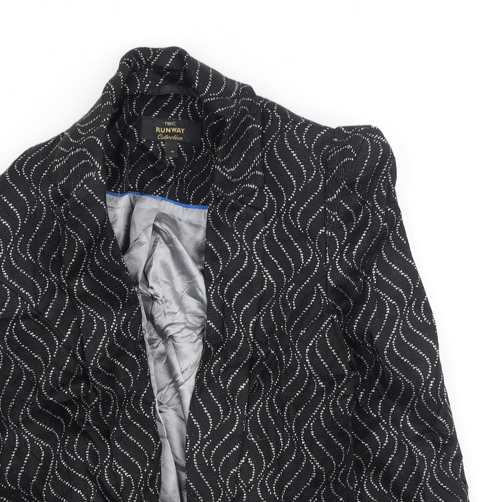 Womens UK Size 10 NEXT Black Jacket