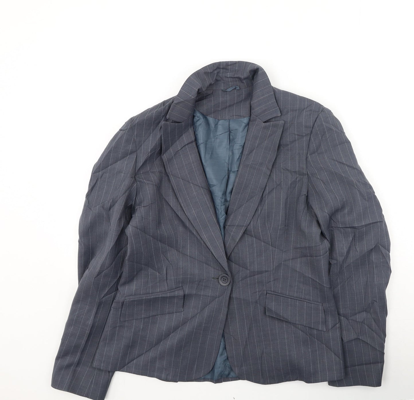 Womens UK Size 12 Dorothy Perkins Grey Jacket