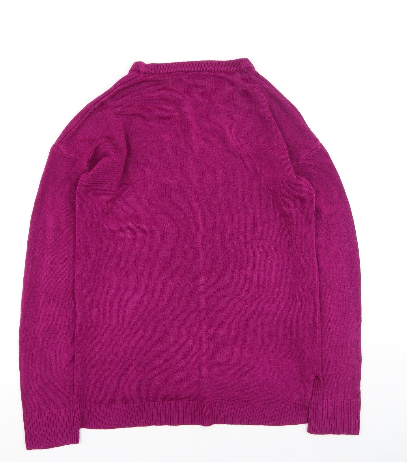Womens UK Size 8 Pep & Co Purple Pullover Jumper