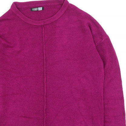Womens UK Size 8 Pep & Co Purple Pullover Jumper