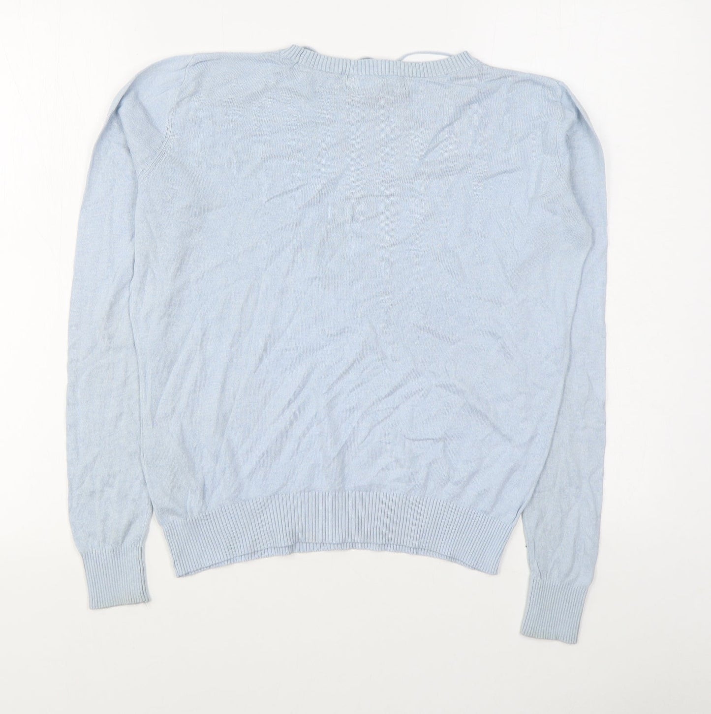 Womens UK Size 8 VERO MODA Blue Pullover Jumper