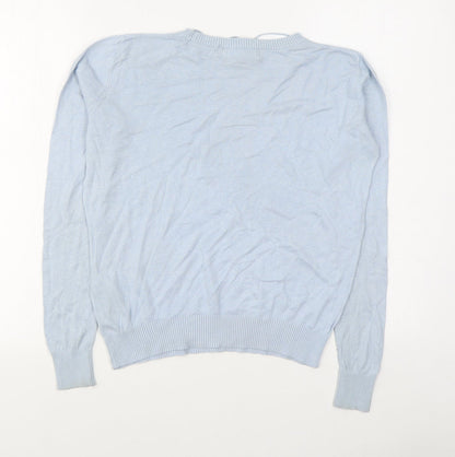 Womens UK Size 8 VERO MODA Blue Pullover Jumper
