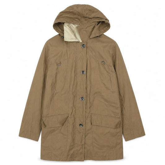 Womens UK Size 14 Goldix Brown Trench Coat