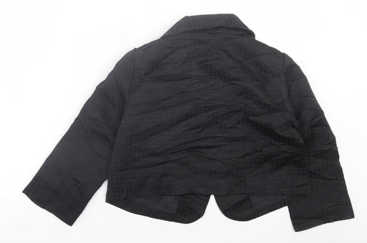 Womens UK Size 8 H&M Black Jacket