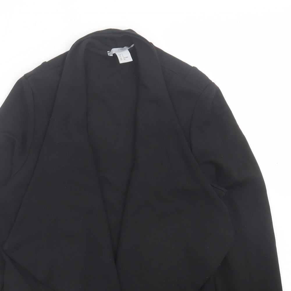 Womens UK Size S H&M Black Jacket