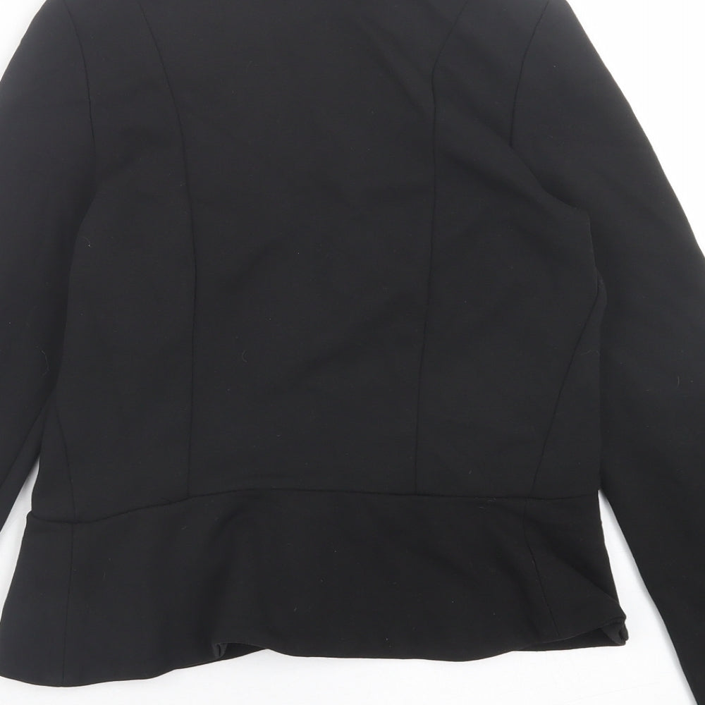Womens UK Size S H&M Black Jacket