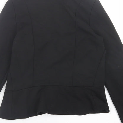 Womens UK Size S H&M Black Jacket