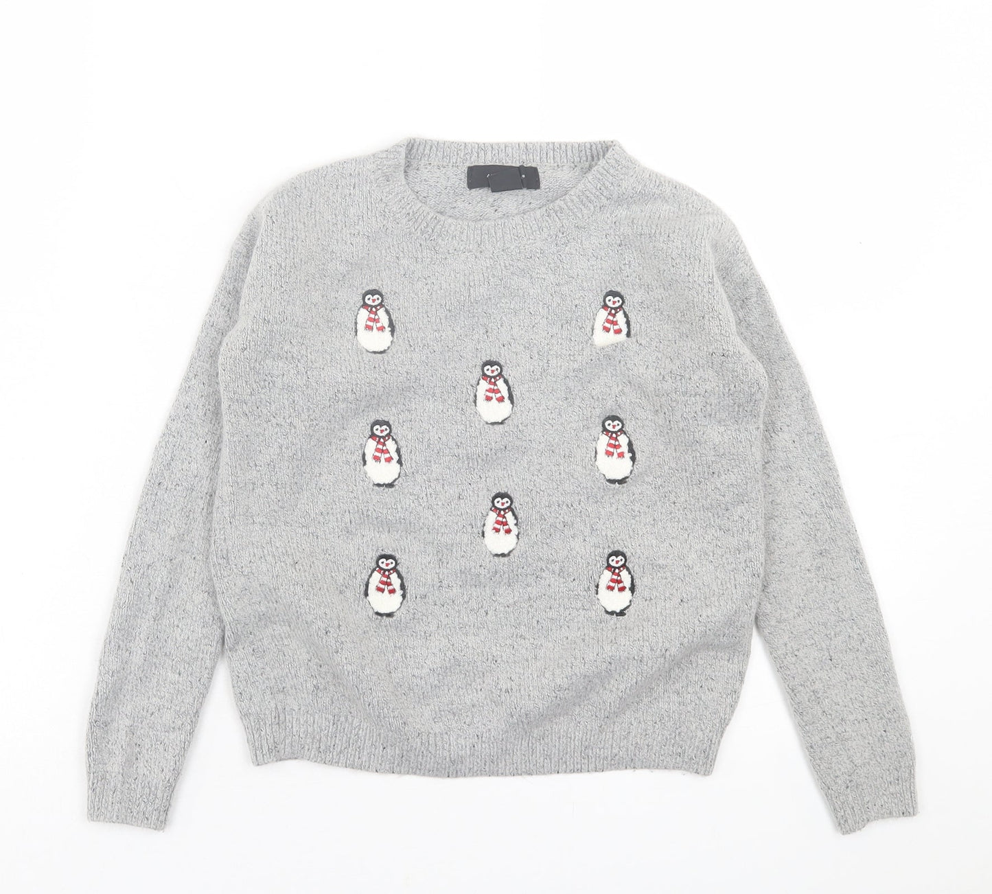 Womens UK Size 6 Atmosphere Grey Pullover Jumper