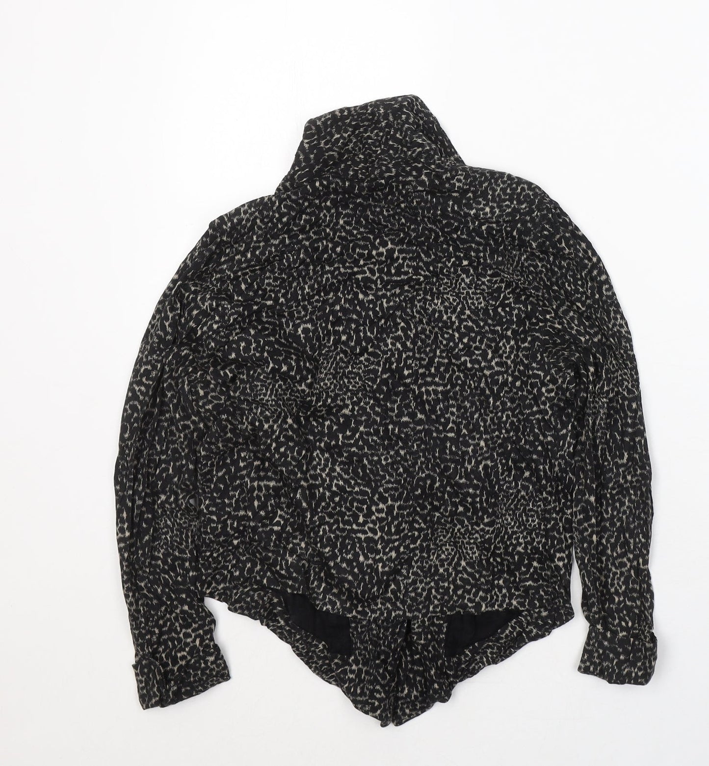 Womens UK Size 8 Marks and Spencer Black Basic Blouse