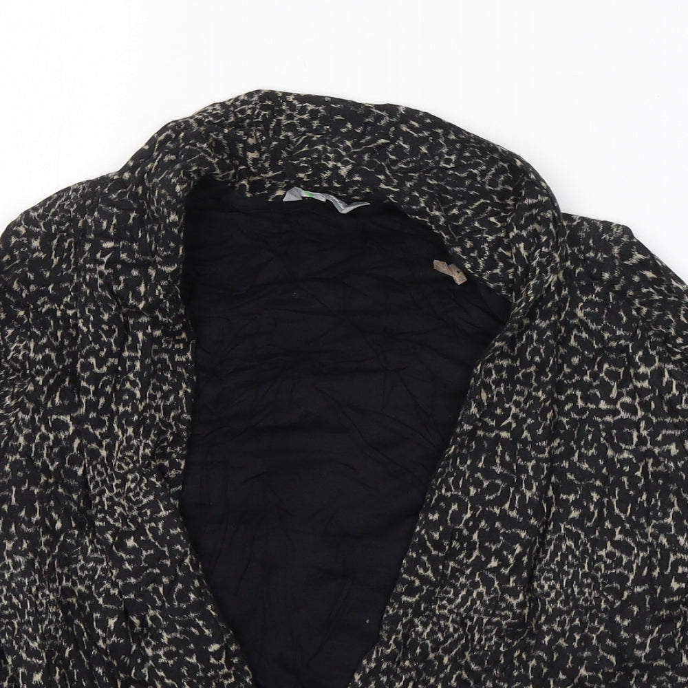 Womens UK Size 8 Marks and Spencer Black Basic Blouse