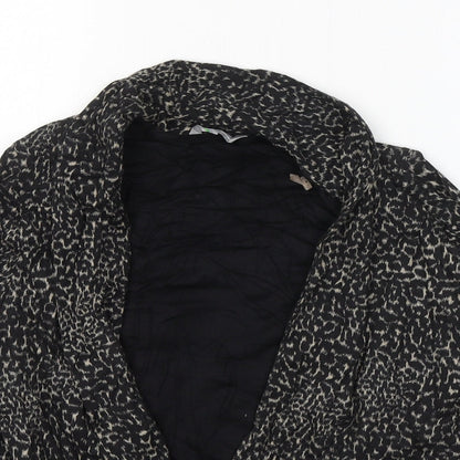 Womens UK Size 8 Marks and Spencer Black Basic Blouse
