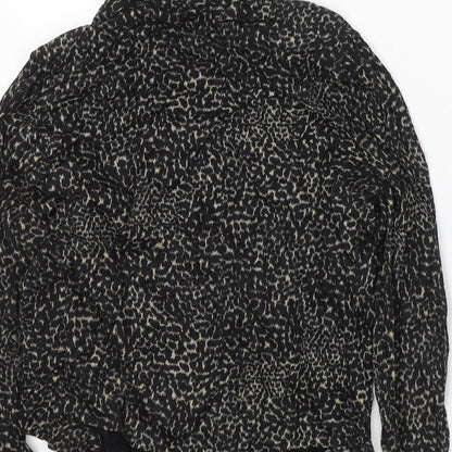 Womens UK Size 8 Marks and Spencer Black Basic Blouse
