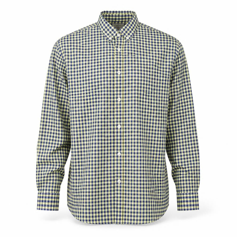 Mens UK Size S Mango Blue  Button-Up Long Sleeve Casual Shirt