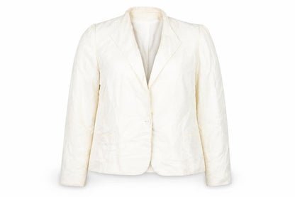 Littlewoods Womens Ivory  Polyester Jacket Suit Jacket Size 16