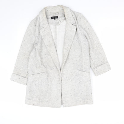Womens UK Size 8 New Look Grey Jacket