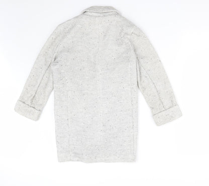 Womens UK Size 8 New Look Grey Jacket