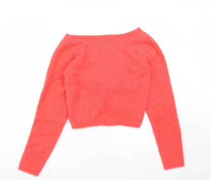 Womens UK Size 16 Threadbare Pink Pullover Jumper
