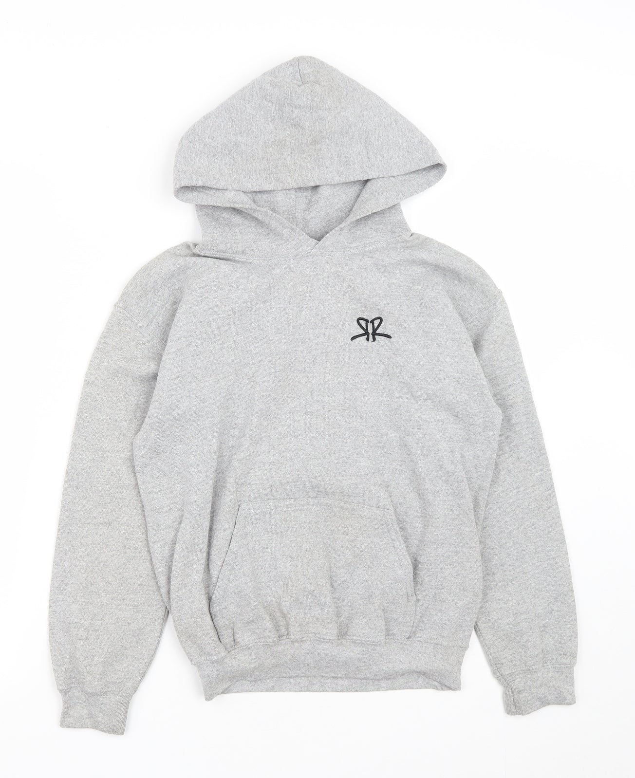 OverRide Boys Grey  Cotton Pullover Hoodie Size M   - OverRide SkatePark