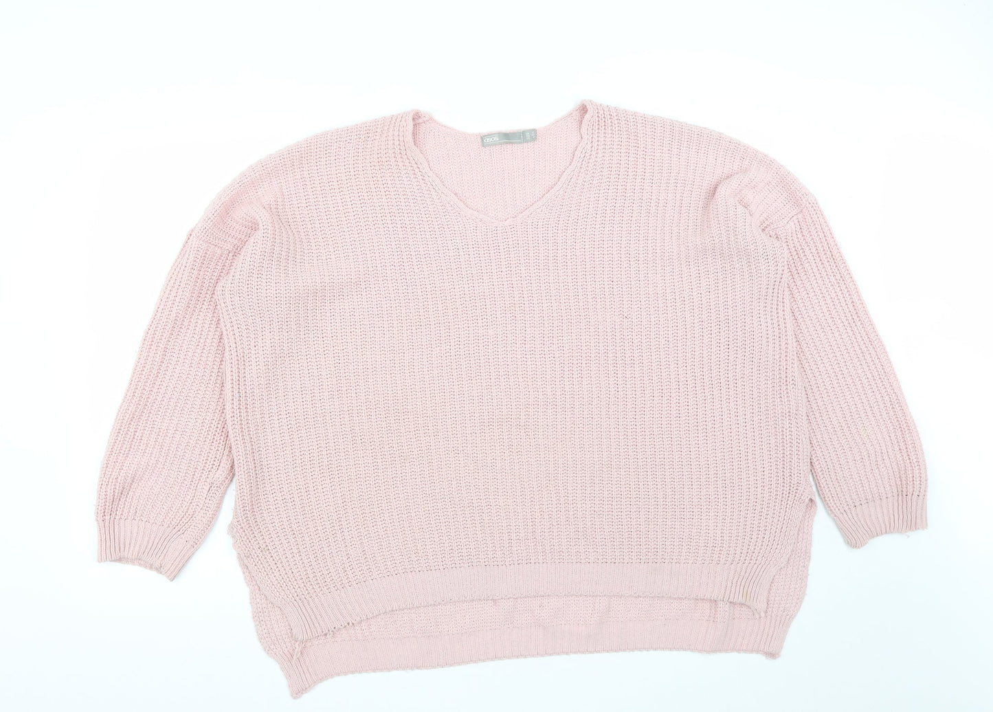 Womens UK Size 12 ASOS Pink Pullover Jumper