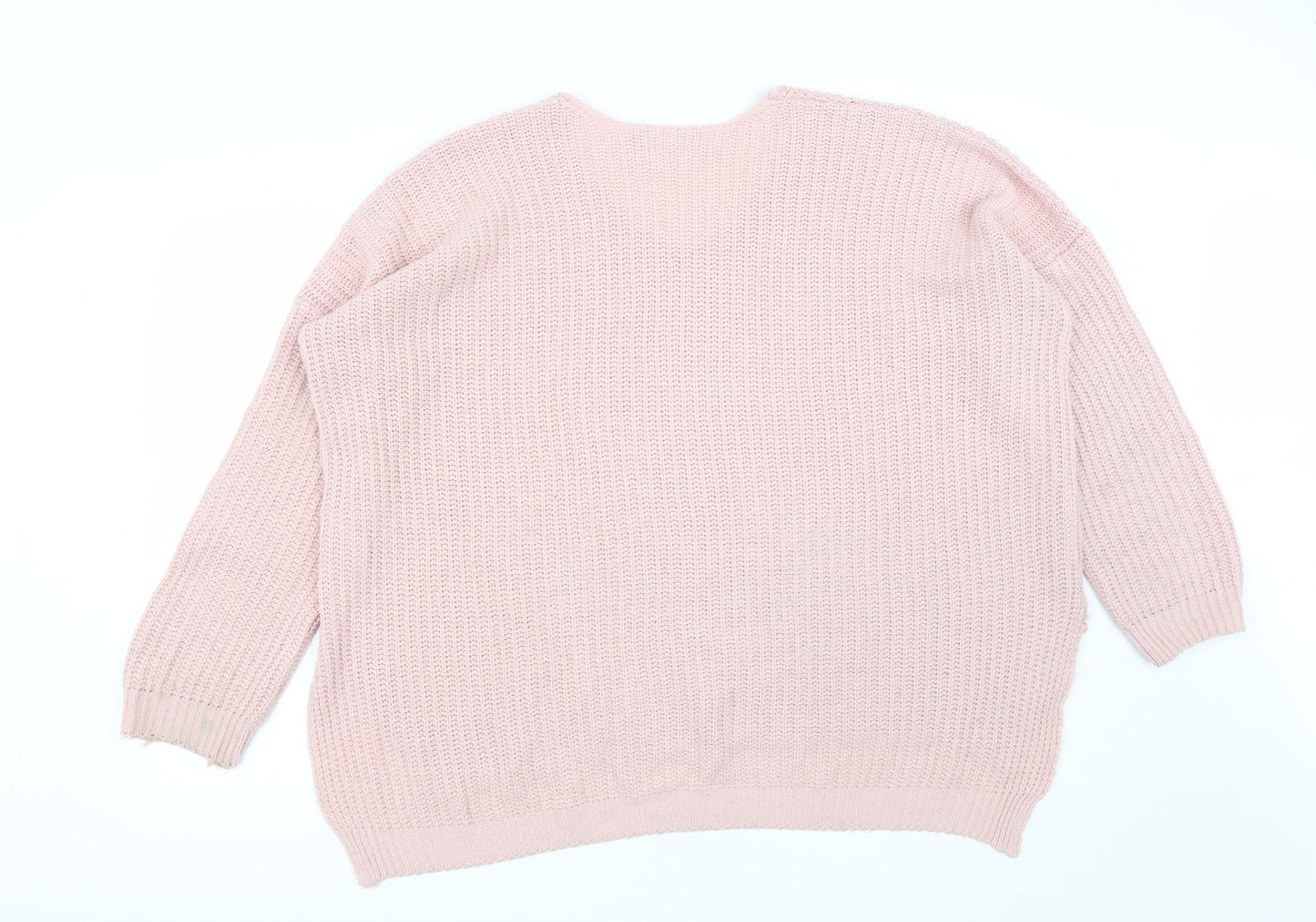 Womens UK Size 12 ASOS Pink Pullover Jumper