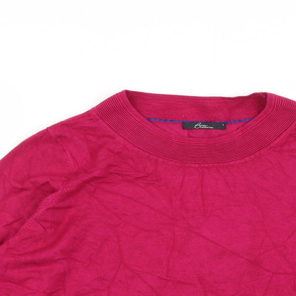 Womens UK Size L Bonmarché Pink Pullover Jumper