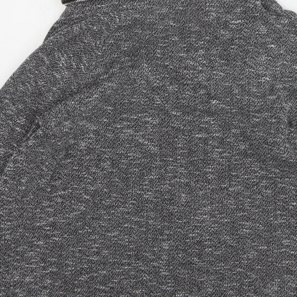 Klass Womens Grey  Polyester Pullover Sweatshirt Size L