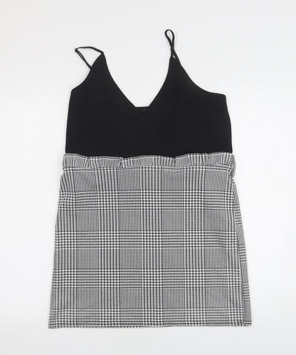 Womens UK Size 14 Edge Street Multicoloured Basic Tank