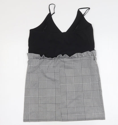 Womens UK Size 14 Edge Street Multicoloured Basic Tank
